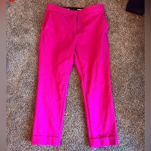Ann Taylor Hot Pink Trouser Pants